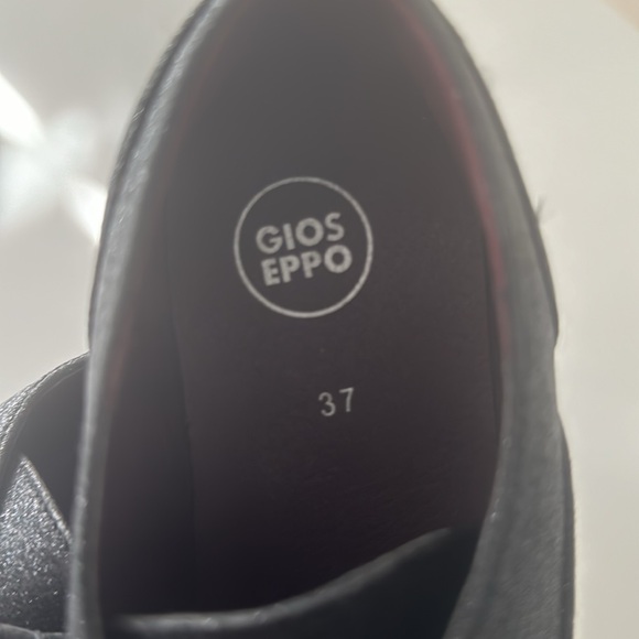 Shoes for Girls Gioseppo Collection black glitter size 37 back to school - Picture 4 of 8